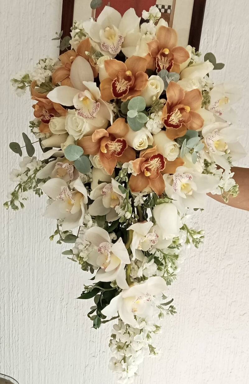 Orquídeas y Rosas