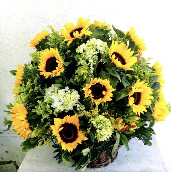 Canasta Girasoles